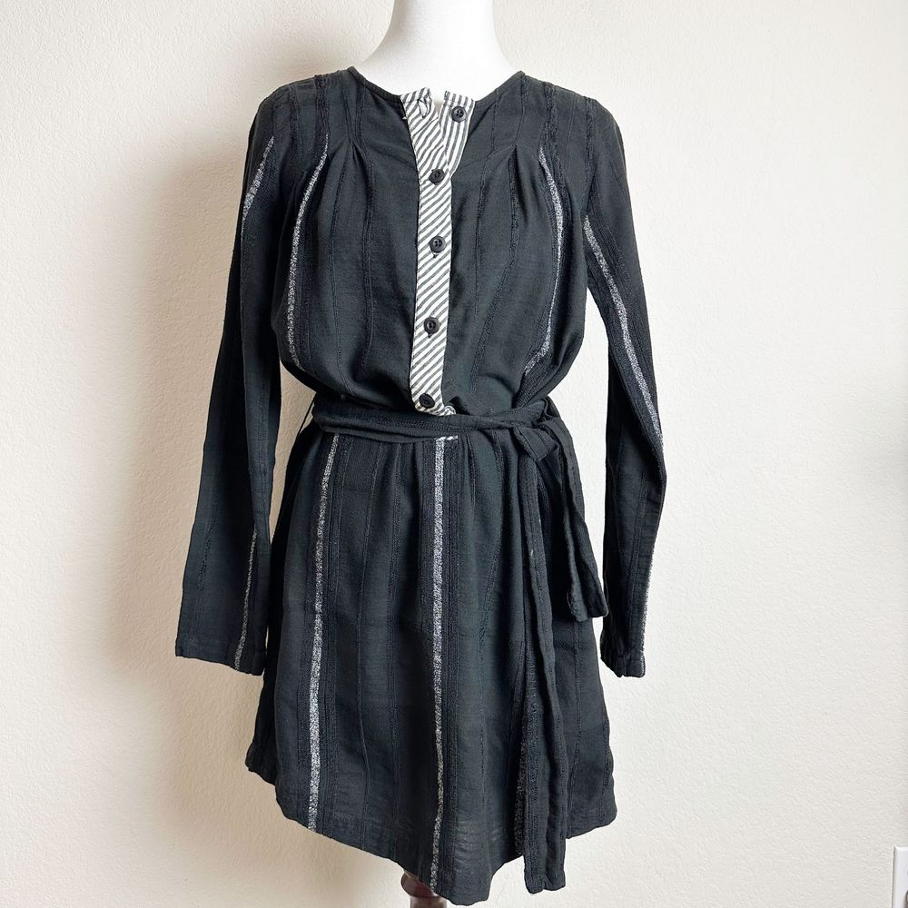 ACE & JIG Parker dress in Black Hole